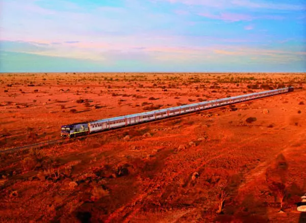 Australien från kust till kust Indian Pacific