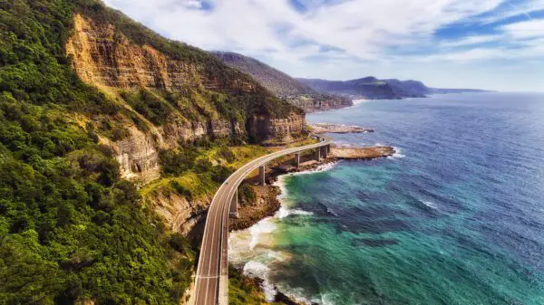 Sydney Brisbane längs surfkusten